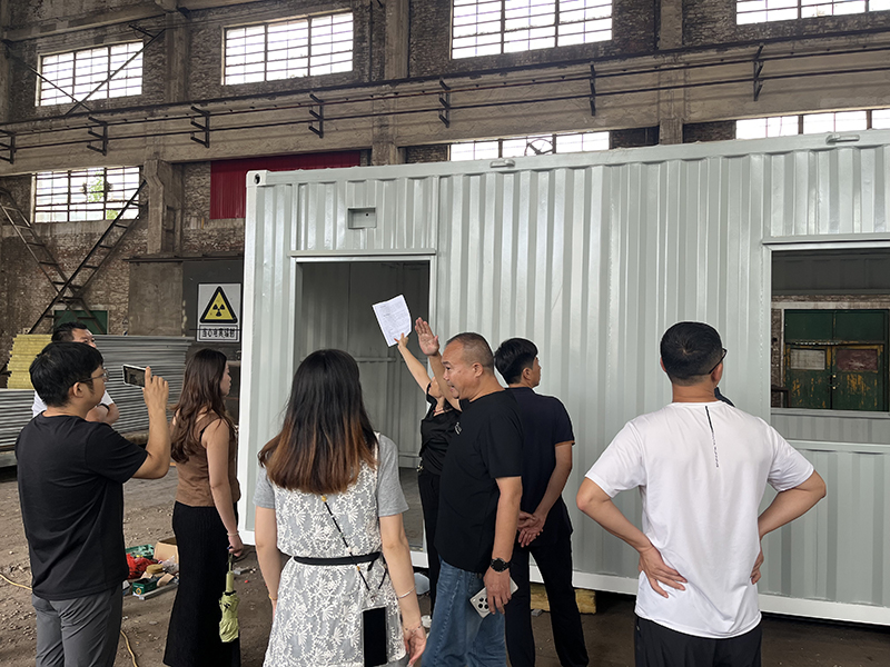 我公司自发组织全员参与野营房产品生产培训